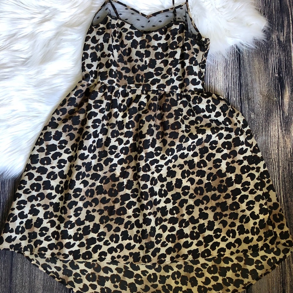 Leopard Print Dress